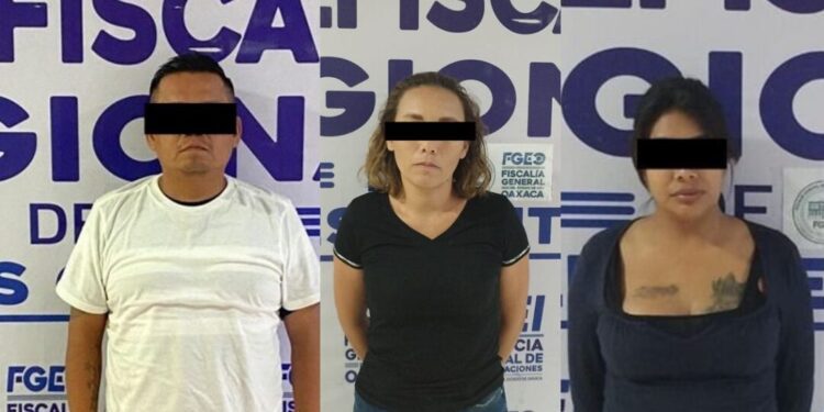 Tras robo con violencia a adulta mayor en el centro de Oaxaca tres son vinculados a proceso judicial