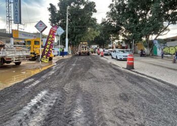 Fotos: Ayuntamiento de Oaxaca de Juárez // Esta semana se emprendió un programa de atención emergente a los baches.