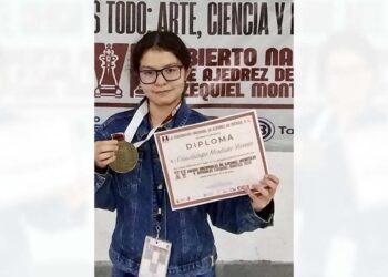 Guadalupe Montaño Vicente se coronó campeona nacional.