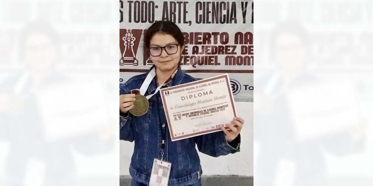 Guadalupe Montaño Vicente se coronó campeona nacional.