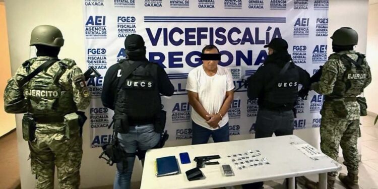 Las autoridades detuvieron a un hombre identificado como G.E.N.V.