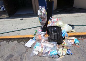 Tan solo por los conciertos en el zócalo de recolectaron 3 toneladas de desechos.