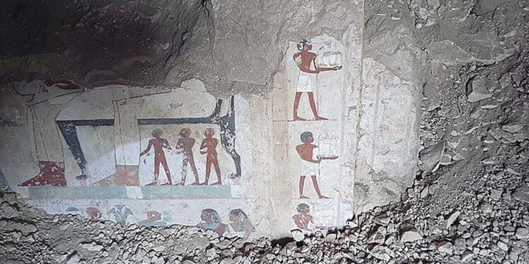 Arqueólogos desenterraron la tumba de un rey desconocido de 3.600 años de antigüedad.