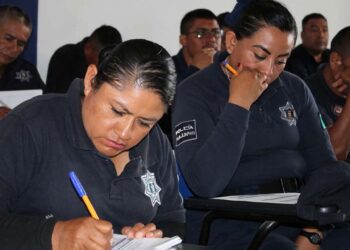 Los elementos de seguridad concluyeron sus cursos de profesionalización con éxito.