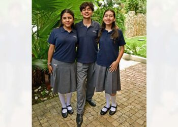 Fotos: Rubén Morales // Mayrin Aitana Morales Prieto, Regina Méndez Ortega y Javier Martínez García estuvieron muy orgullosos de este éxito.