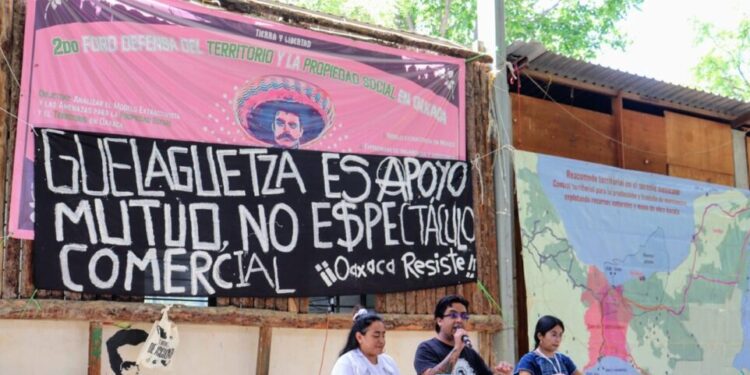 A horas de la Guelaguetza, realizan encuentros contra la gentrificación