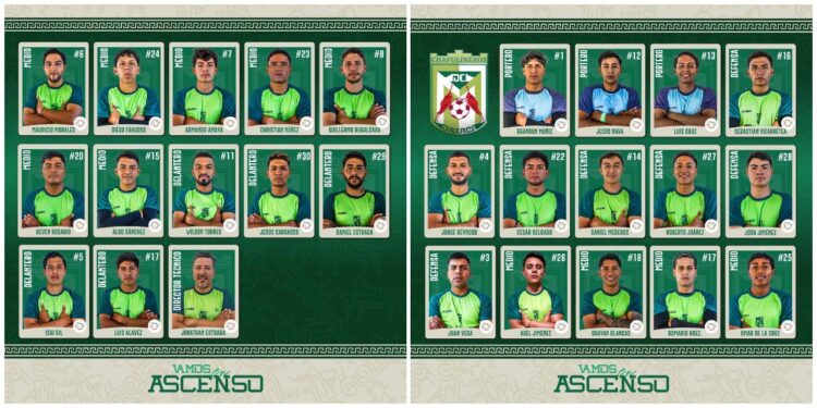 Estas son las imágenes de Chapulineros; se espera que el equipo tenga buenos resultados.