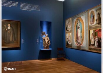 En España se conservan más de mil piezas guadalupanas; cerca de 70 integran la muestra.