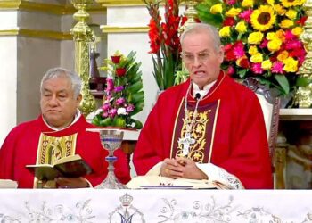 Foto: captura de pantalla // Llamó a elevar las oraciones para que las y los connacionales mexicanos superen los problemas.