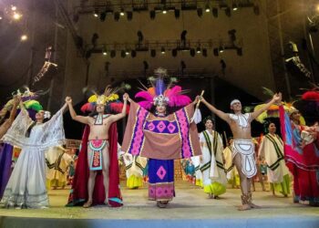 Foto: cortesía // La leyenda de la princesa Donají, un espectáculo de música, danza y luces.