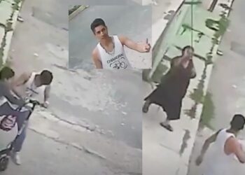 VIDEO “¡Con la escoba en alto! Abuelita enfrenta a ladrón y salva a su nieto en Valle de Chalco