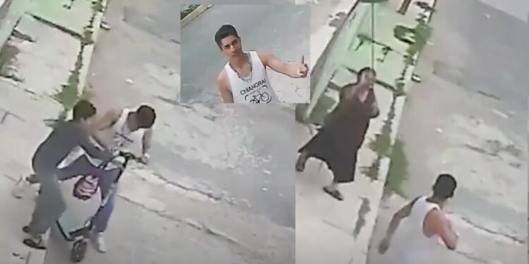 VIDEO “¡Con la escoba en alto! Abuelita enfrenta a ladrón y salva a su nieto en Valle de Chalco