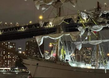 Daños del Buque Cuauhtémoc en Nueva York superan los 500 mil dólares