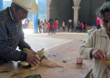 El problema de la desnutrición afecta también a Huautla de Jiménez, que es el centro comercial de la región Mazateca (Alta).