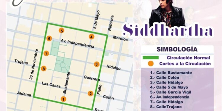 Por concierto, nuevo cierre de vialidades del Centro Histórico