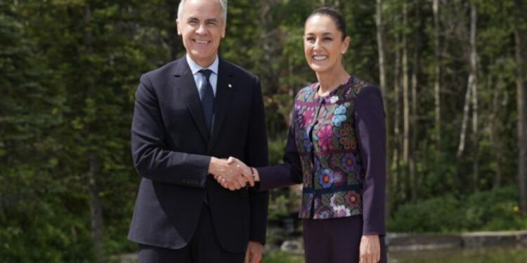 Anuncia Sheinbaum visita del primer ministro de Canadá