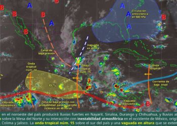 Persisten lluvias y tormentas vespertinas en #Oaxaca este domingo