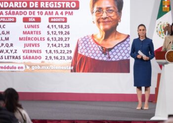 Inicia en agosto la inscripción a mujeres de 60 a 64 años Pensión Bienestar