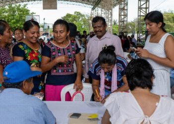 Celebran Jornada de Justicia Agraria en Santa María Huatulco