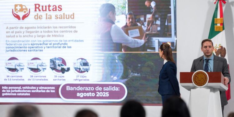 En agosto, Rutas de la Salud; que ahora sí habrá medicamentos