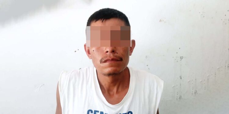 El detenido fue identificado como José Arturo M.C., de 36 años de edad.