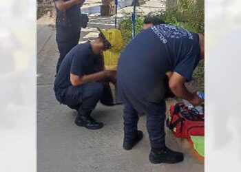 El hombre de 26 años de edad, se encontraba en la calle Mártires del 68.