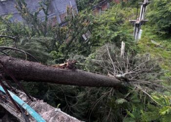 Elementos de Protección Civil y Bomberos monitorearon las condiciones climáticas en Huajuapan.