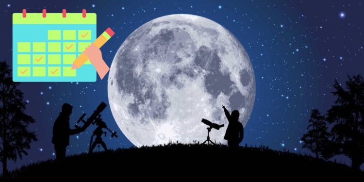 Noches mágicas en julio: lluvia de estrellas, Luna de Ciervo y más eventos astronómicos imperdibles