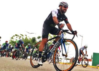 Foto: Leobardo García Reyes // Hugo Juan Sánchez fue el vencedor del ciclismo del fin de semana.