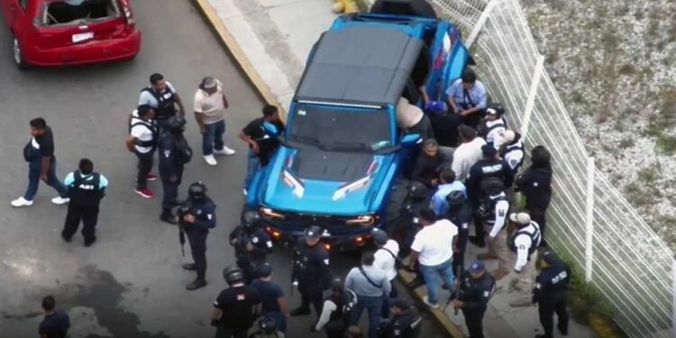 Foto: Archivo El Imparcial // Juan Yavhé Luis Villaseca, ejecutado en el Parque del Amor, otra víctima de la guerra entre transportistas.
