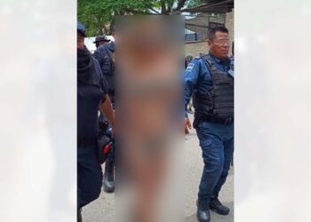 La mujer fue detenida este lunes por la Policía Municipal de San Pablo Etla.