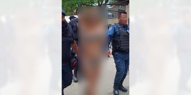 La mujer fue detenida este lunes por la Policía Municipal de San Pablo Etla.