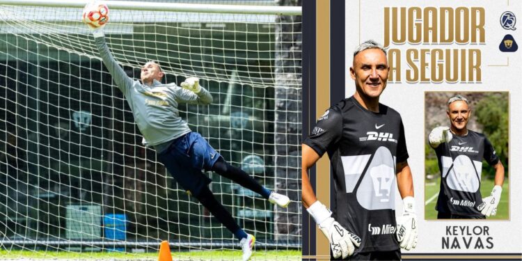 ¿Dónde y a qué hora ver el debut de Keylor Navas con Pumas?