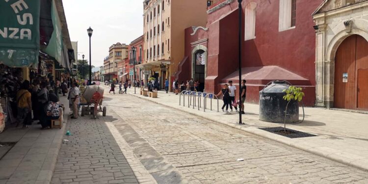 Foto: Lisbeth Mejía Reyes // La calle de Aldama, con nueva fisonomía.