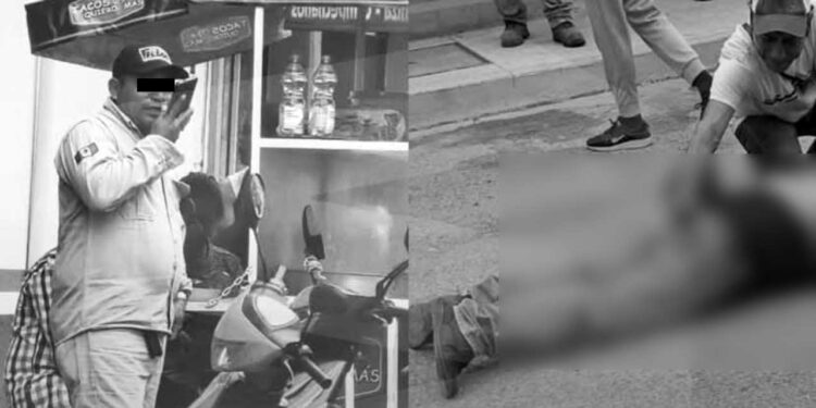 La escena fue asegurada por elementos de seguridad.