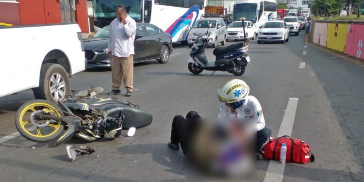La mujer lesionada fue identificada como S. Rosario C.