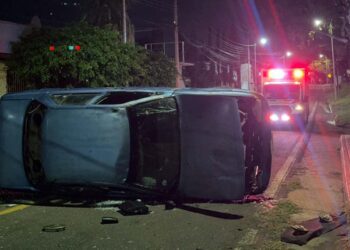 La unidad quedó abandonada, y fueron las autoridades quienes se hicieron cargo.