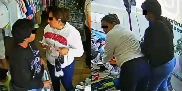 Las cámaras captaron el atraco; piden apoyo para localizar a las personas involucradas.