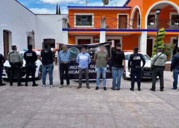 Los malhechores intentaron darse a la fuga, siendo detenidos en el kilómetro 134.