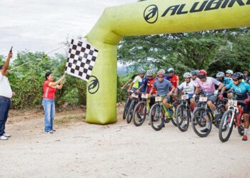 La respuesta al ciclismo de montaña en Salina Cruz Fueron excelentes.
