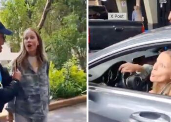 Lady Racista: Mujer insulta a policía de tránsito y se vuelve viral