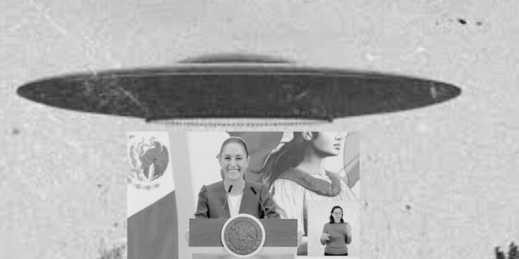 ¿Y los OVNIs, presidenta? El caso Campeche revive y Sheinbaum responde entre risas