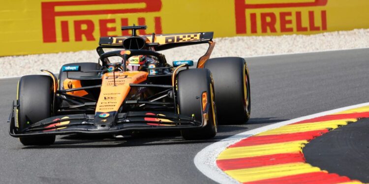 Piastri domina en Spa: sale primero en la Sprint del GP de Bélgica