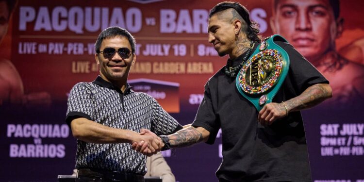 ¿Cuánto ganará el “Pac-Man” en su pelea contra Barrios?