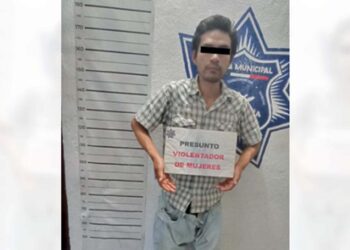 Quedó detenido por violencia doméstica.