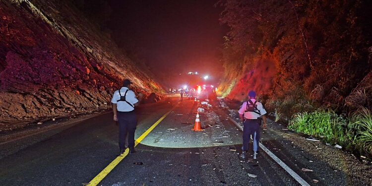 Se señaló que este tramo de la autopista registra múltiples incidentes.