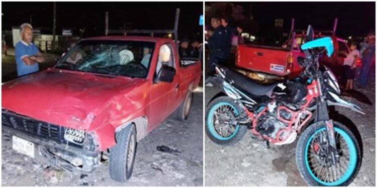 Sufren accidente en la carretera Huajuapan-Oaxaca.
