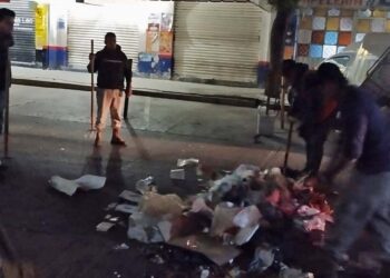 Su cuerpo fue encontrado tirado en el área donde se concentran los desechos.