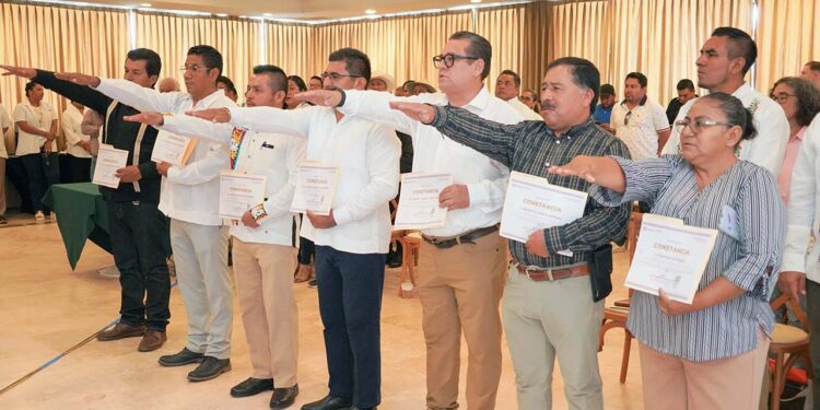Encabeza Olvera Jiménez la Red Oaxaqueña de municipios por la Salud