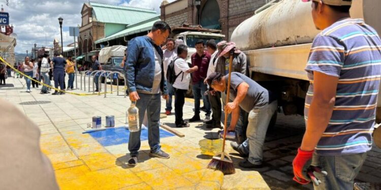 Atiende Soapa oportunamente incidente durante servicio en el Centro Histórico
